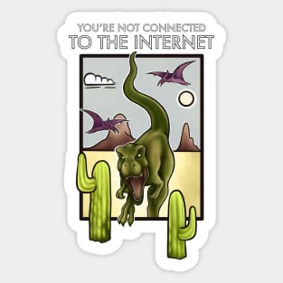 T-rex Runner - Google Game Sticker